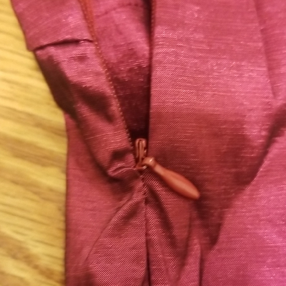 NWT Chic Strapless Burgundy Dress Juniors XL - Picture 10 of 12